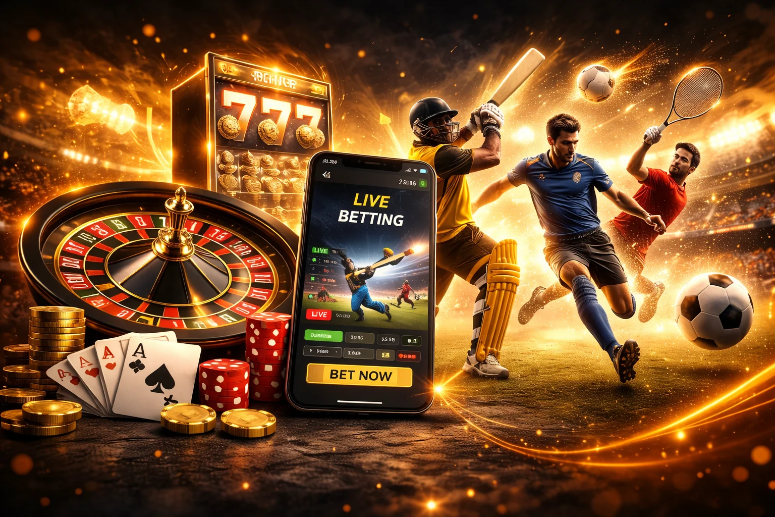 Mahadev Book live casino and sports betting platform interface