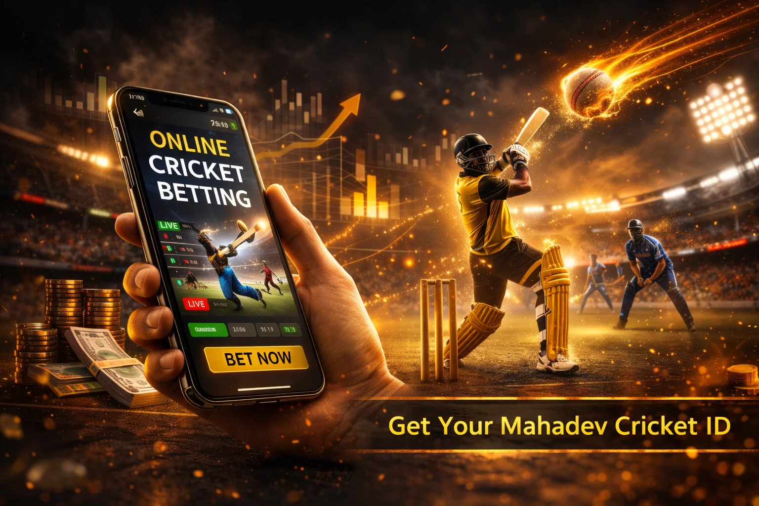 Mahadev Cricket ID online betting dashboard and live cricket exchange