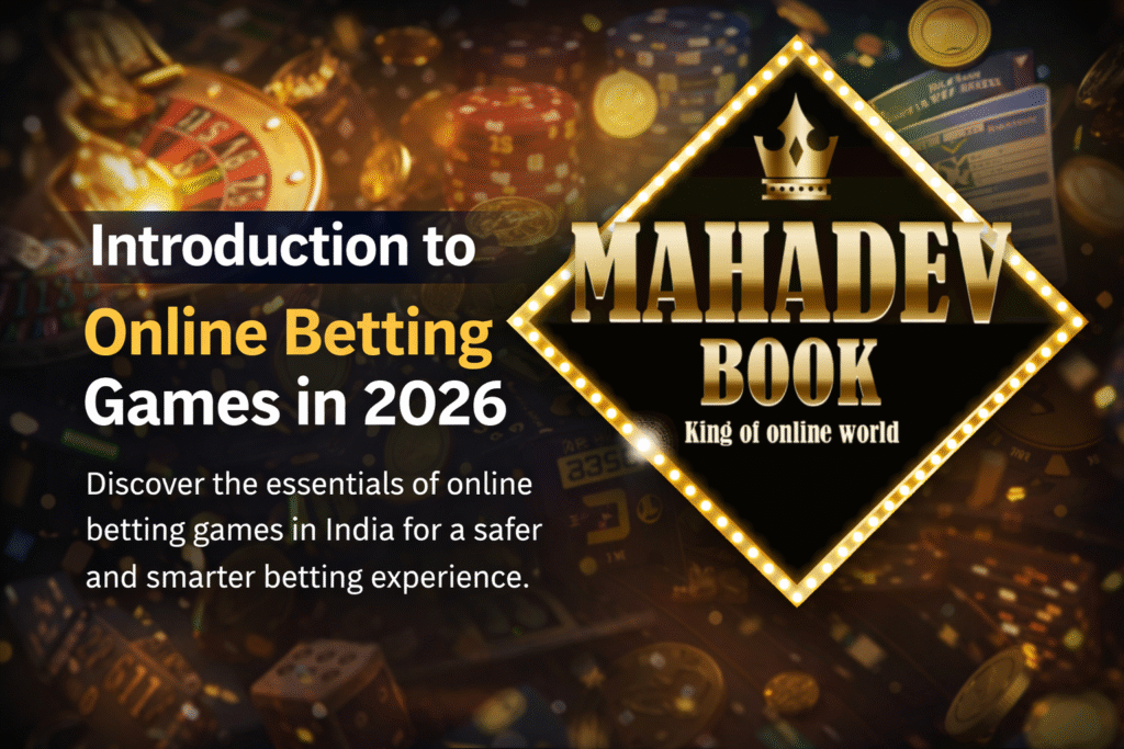 Online Betting Games 2026 Guide Mahadev Book Logo - King of Online World