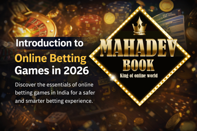 Online Betting Games 2026 Guide Mahadev Book Logo - King of Online World