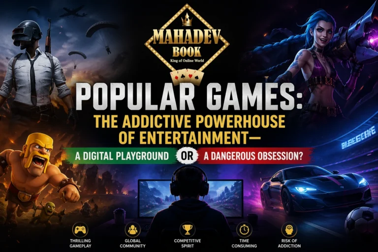 Popular Games: The Addictive Powerhouse of Entertainment—A Digital Playground or a Dangerous Obsession?